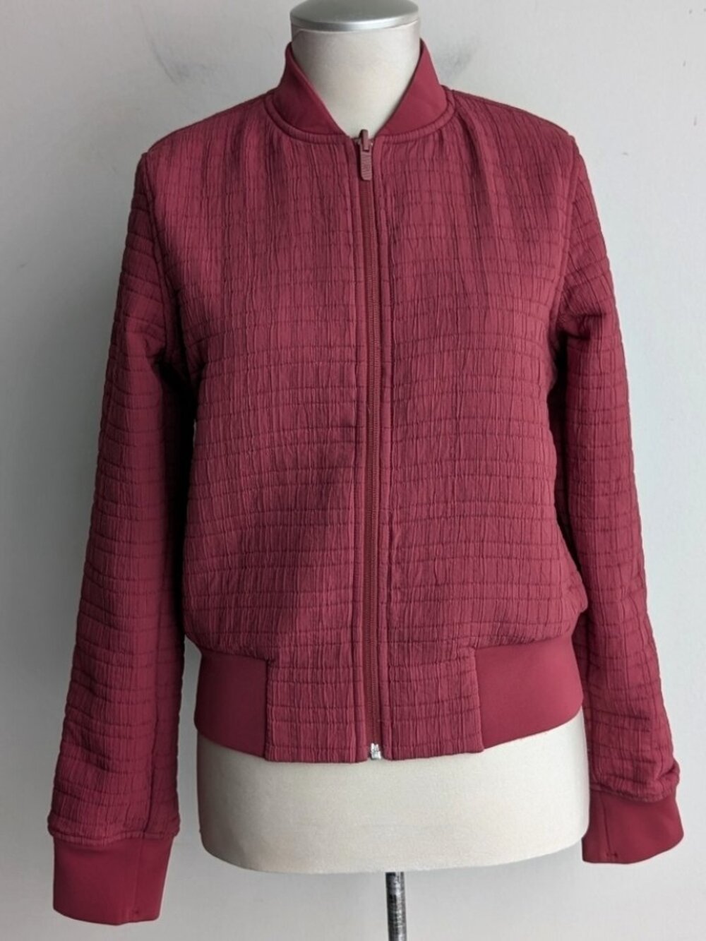 Lululemon Serene Travels Reversible Quilted Bomber Jacket